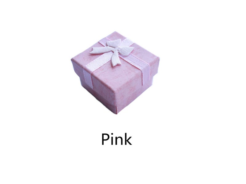 HAMIYELL 24 Pcs Ring Box Small Gift Boxes Sturdy Cardboard Cube Box for Jewelry Pendant 1.6 x 1.6 x 1.2 Inches (Assorted Color) - Image 3